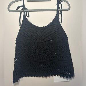 Zara crochet top